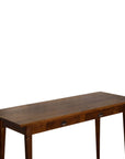 Klang Mango Wood Desk in Chestnut