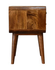 Batu Mango Wood Bedside Table in Chestnut