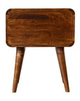 Batu Mango Wood Bedside Table in Chestnut