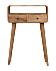 Kohala Mango Wood Console Table in Oak