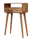 Kohala Mango Wood Console Table in Oak