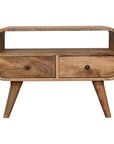 Lokta Mango Wood TV Unit in Oak