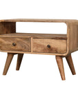Lokta Mango Wood TV Unit in Oak