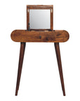 Oslo Mango Wood Dressing Table in Chestnut