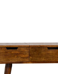 Java Mango Wood Dressing Table in Chestnut