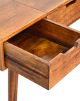Java Mango Wood Dressing Table in Chestnut