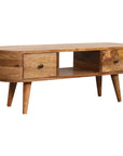 Laholm Mango Wood TV Unit in Oak