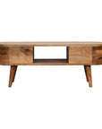 Laholm Mango Wood TV Unit in Oak