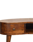 Bahia Mango Wood Coffee Table in Chestnut