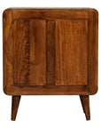Kunn Mango Wood Chest of Drawers in Chestnut