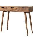 Java Mango Wood Dressing Table in Oak