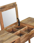 Java Mango Wood Dressing Table in Oak