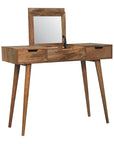 Java Mango Wood Dressing Table in Oak