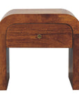 Bali Mango Wood Bedside Table in Chestnut