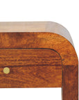 Bali Mango Wood Bedside Table in Chestnut