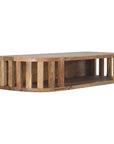Biwa Mango Wood Floating Console Table