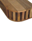 Biwa Mango Wood Floating Console Table