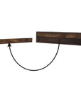 Biwa Mango Wood Floating Console Table