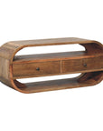 Puerto Mango Wood TV Unit in Oak