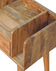 Bergen Light Mango Wood Bedside Table