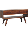 North Sumatra Mango Wood TV Unit in Chestnut