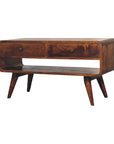 North Sumatra Mango Wood TV Unit in Chestnut