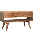 North Sumatra Mango Wood TV Unit in Oak