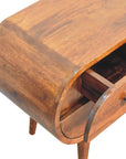 Stockholm Mango Wood TV Unit in Chestnut