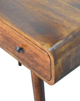 Manado Mango Wood Desk in Chestnut