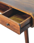 Manado Mango Wood Desk in Chestnut
