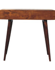 Manado Mango Wood Desk in Chestnut