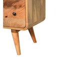 Kannan Mango Wood Chest of Drawers in Oak