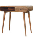 Stockholm Mango Wood Desk in Oak