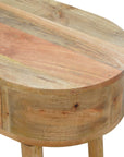 Kolding Mango Wood Console Table in Oak