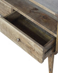 South Sumatra Mango Wood TV Unit in Grey Wash