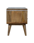 South Sumatra Mango Wood TV Unit in Grey Wash