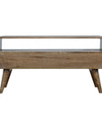 South Sumatra Mango Wood TV Unit in Grey Wash