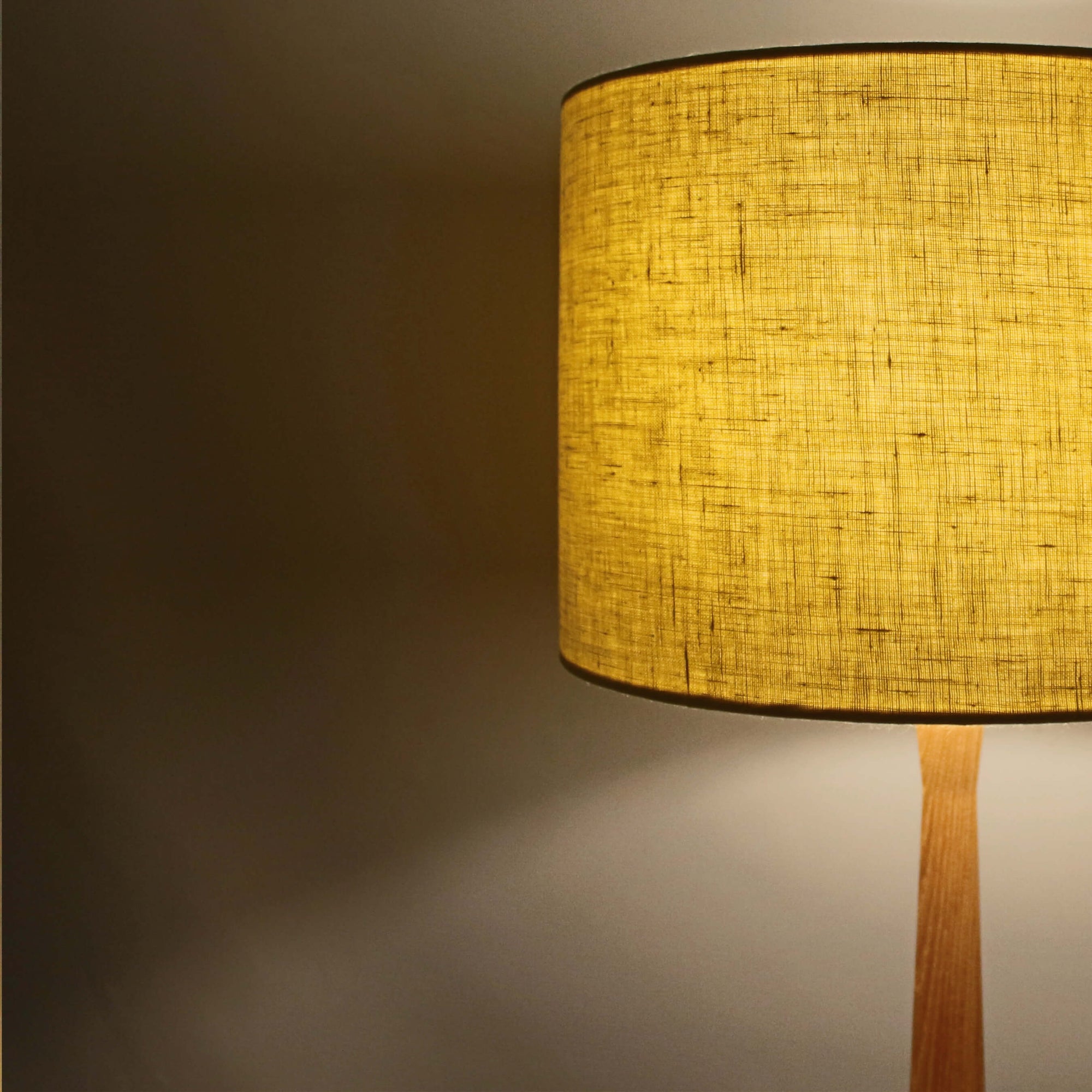 Lemon Linen Lampshade - Tropikala