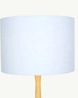 Light Sky Blue Linen Lampshade - Tropikala