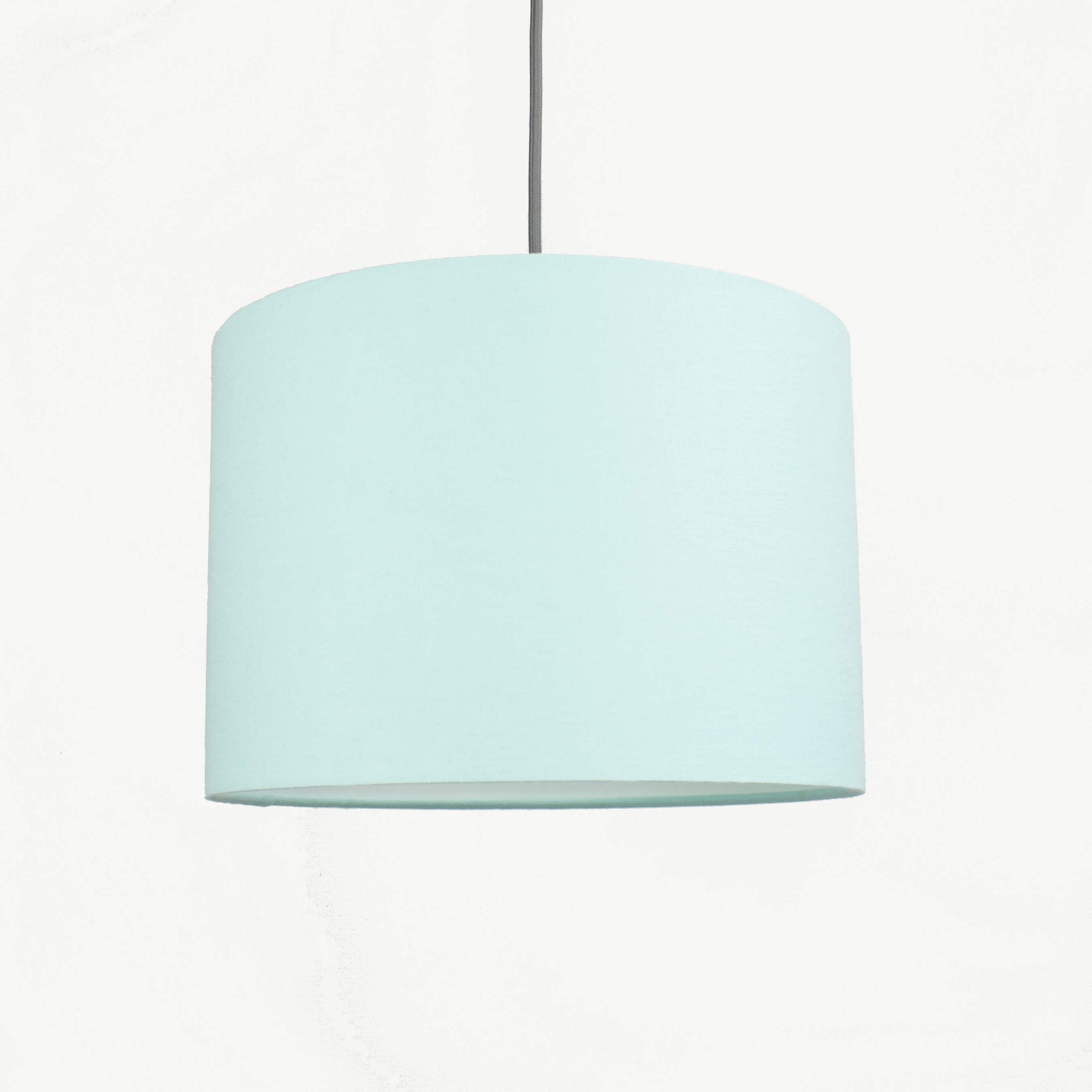 Light Mint Green Linen Lampshade - Tropikala
