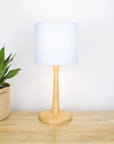 Light Sky Blue Linen Lampshade - Tropikala