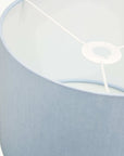 Light Sky Blue Linen Lampshade - Tropikala