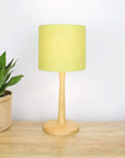 Lime Green Linen Lampshade - Tropikala