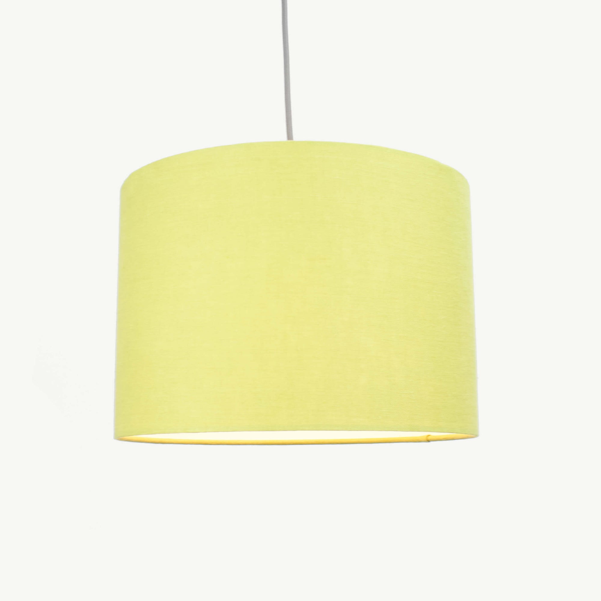 Lime Green Linen Lampshade - Tropikala
