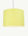 Lime Green Linen Lampshade - Tropikala