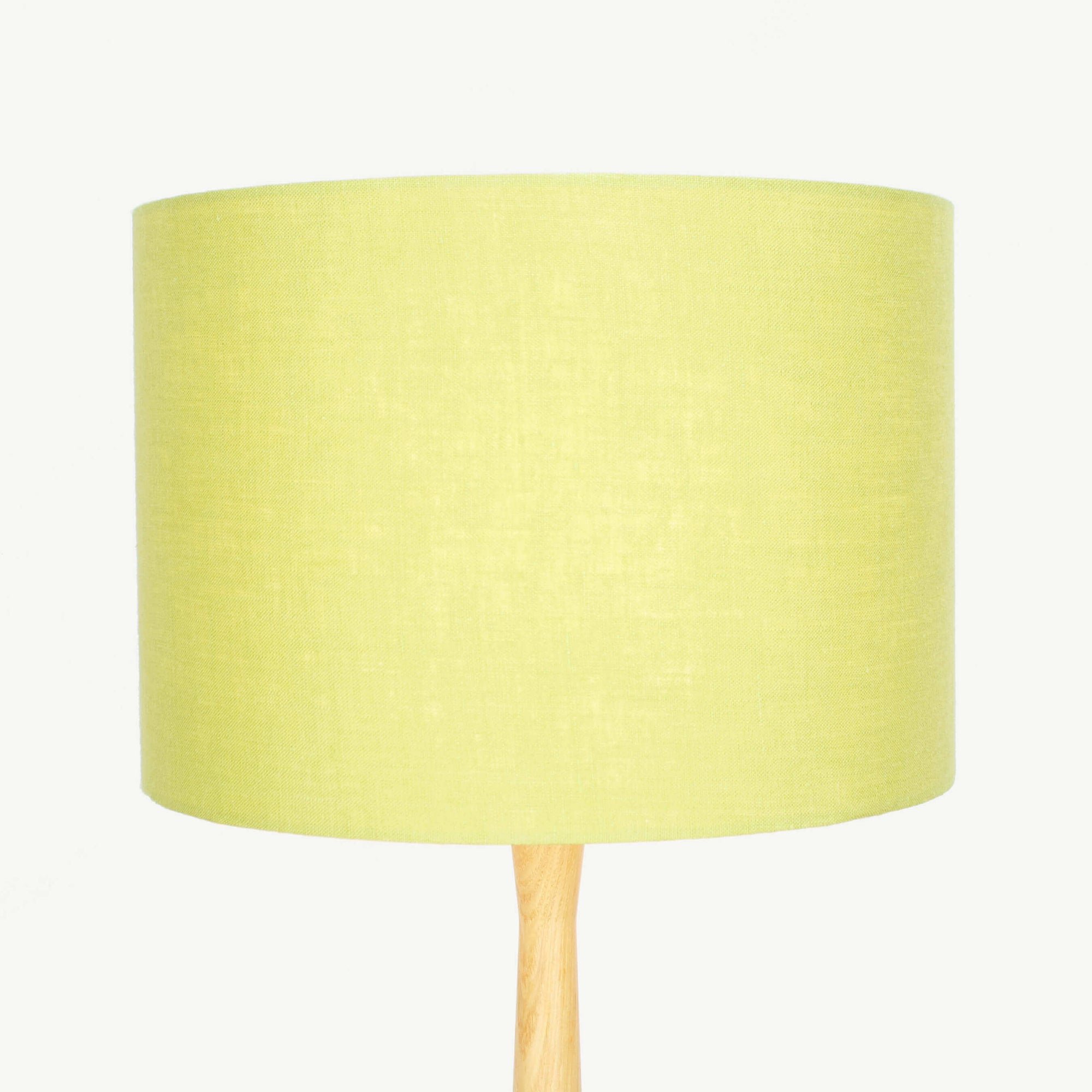 Lime Green Linen Lampshade - Tropikala