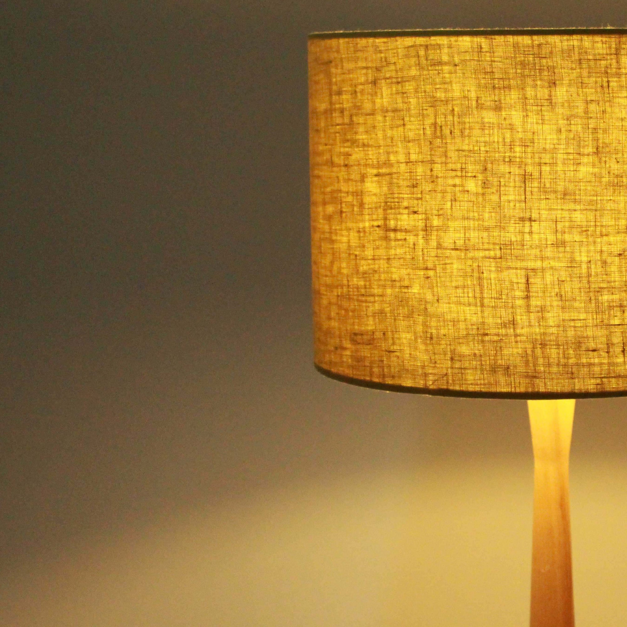 Lime Green Linen Lampshade - Tropikala