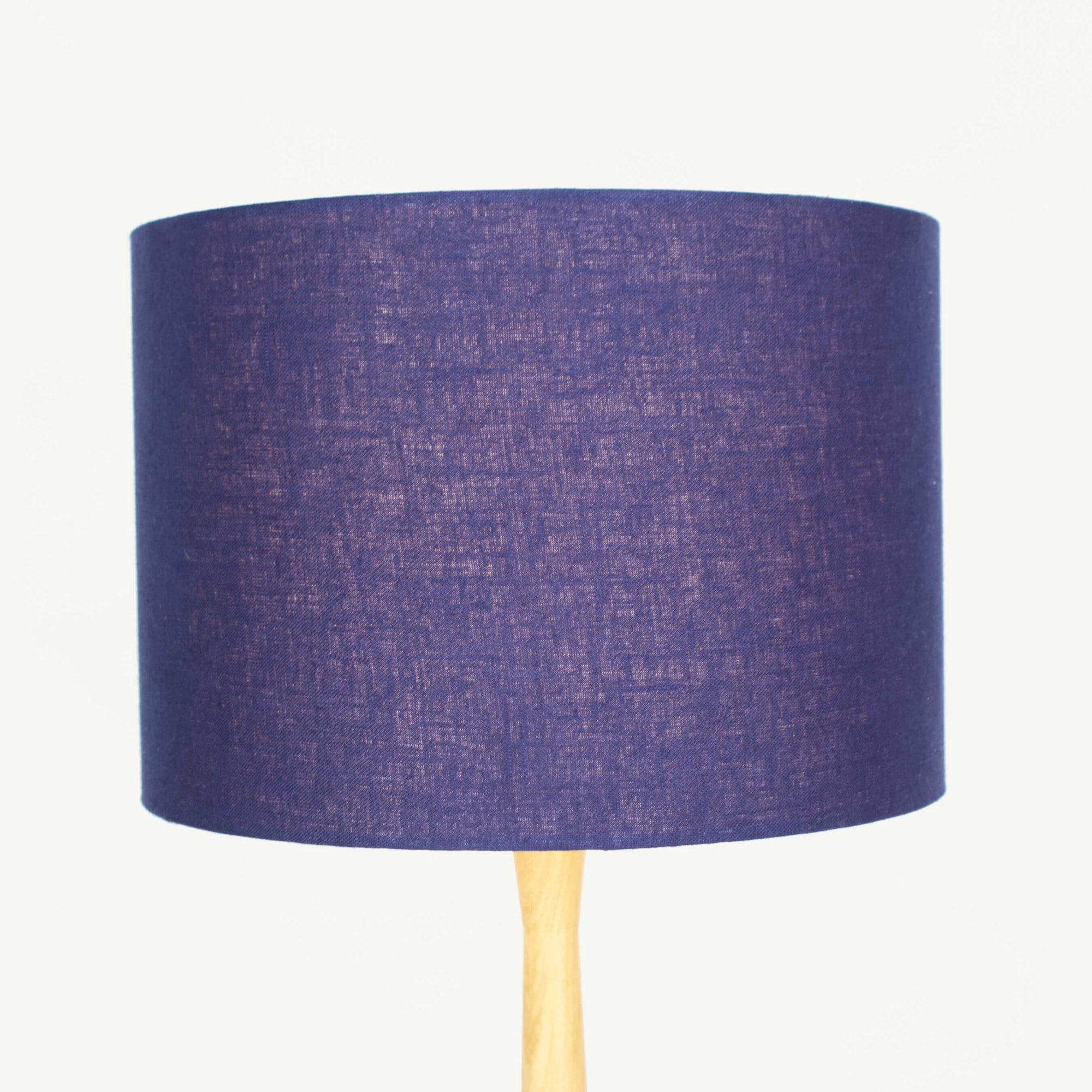 Navy Blue Linen Lampshade - Tropikala