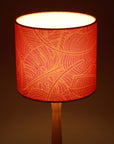 Pink Monstera Leaf Lampshade - Tropikala