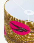 Pink Swallow Bird African Lampshade - Tropikala